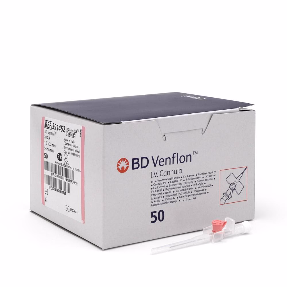 What is the cost of BD IV cannula?