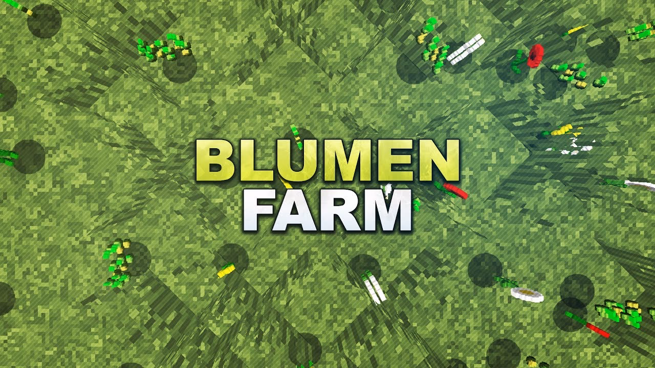 Wie züchtet man Blumen in Minecraft?