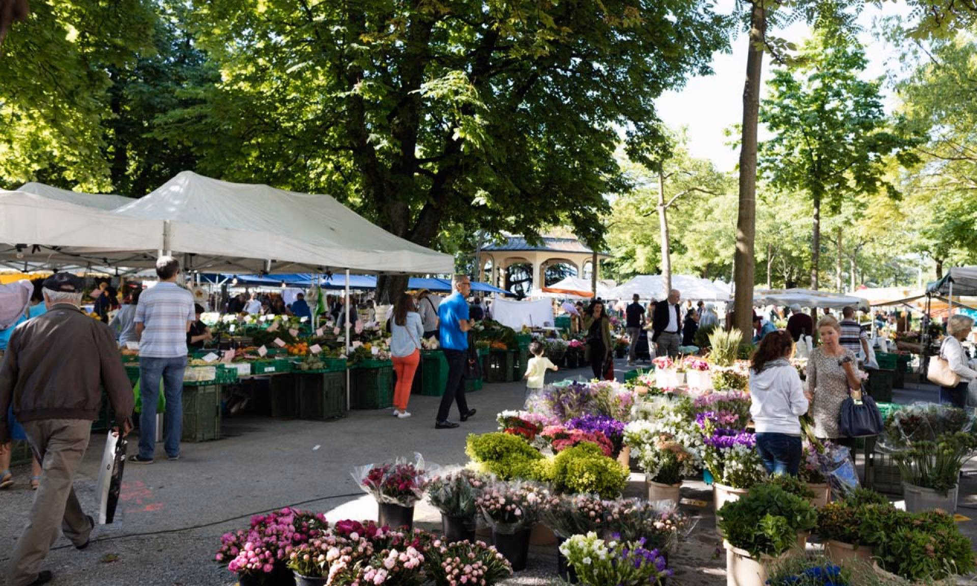 Wann ist Flohmarkt am Bürkliplatz?