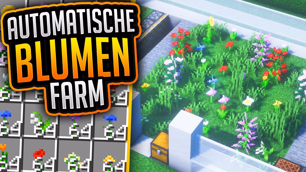 Wie kann man Blumen in Minecraft vermehren?