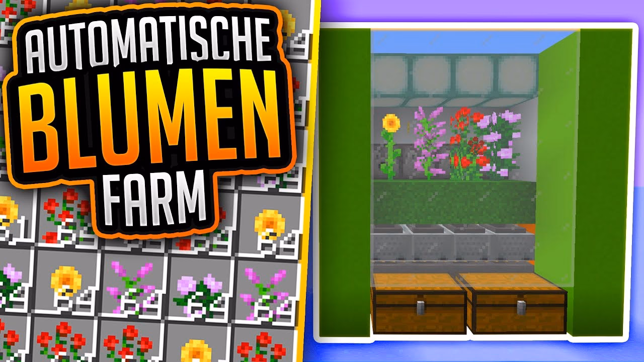 Wie kann man Blumen in Minecraft vermehren?